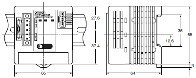 DRT1-COM Dimensions 1 