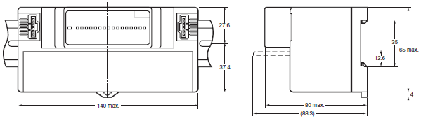 GT1-ID / OD Dimensions 1 