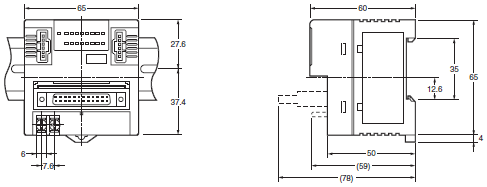 GT1-ID / OD Dimensions 3 