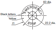 A22NE-PD / A22NE-P / A22E Dimensions 60 