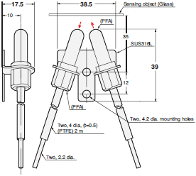 E32 Series Dimensions 330 