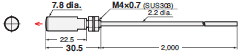 E32 Series Dimensions 186 