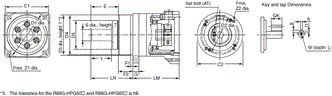 R88M-G, R88D-GN[]-ML2 Dimensions 30 