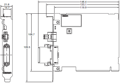 3G8F7-CRM21 Dimensions 1 