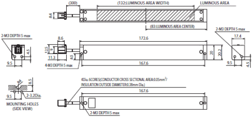 FZ-LT Series Dimensions 2 