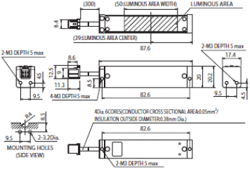 FZ-LT Series Dimensions 4 