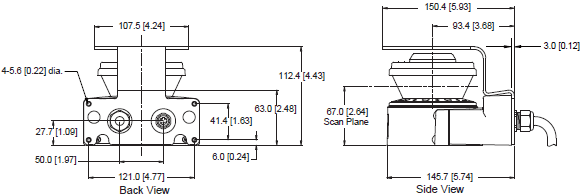 OS32C Dimensions 3 