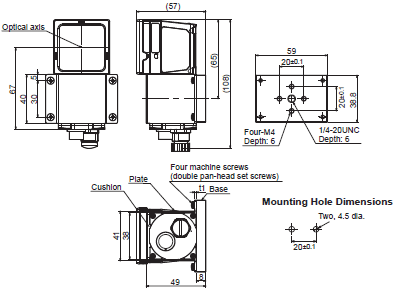 FQ-CR Series Dimensions 5 