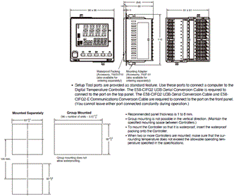 E5AC Dimensions 2 