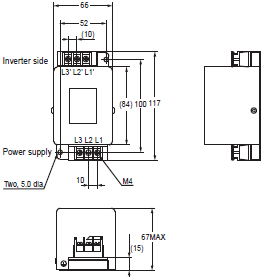 3G3MX2-V1 Dimensions 27 