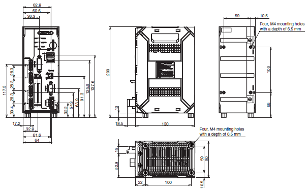 FH Series Dimensions 4 