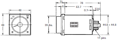 H3BA-N Dimensions 1 