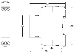 K8AK / K8DS Series Dimensions 12 