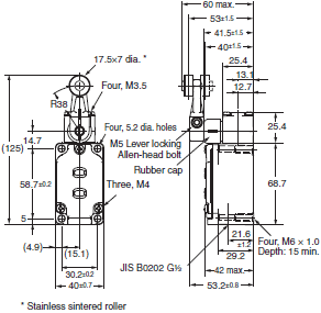 WL-N / WLG Dimensions 150 