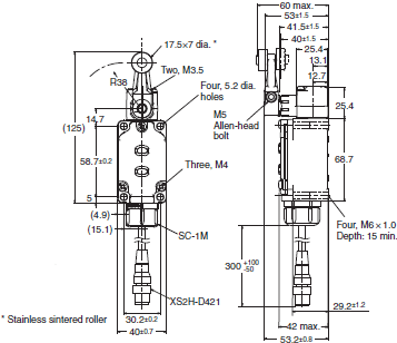 WL-N / WLG Dimensions 25 