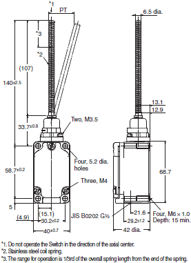 WL-N / WLG Dimensions 120 