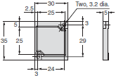 E3S-DB Dimensions 11 