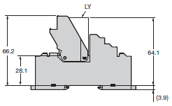 PYF-[][]-PU / PTF-[][]-PU / P2RF-[][]-PU Dimensions 10 