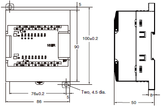 CP2E Dimensions 15 