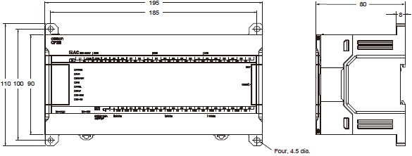 CP2E Dimensions 12 