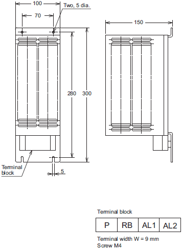 3G3MX2-V2 Dimensions 20 