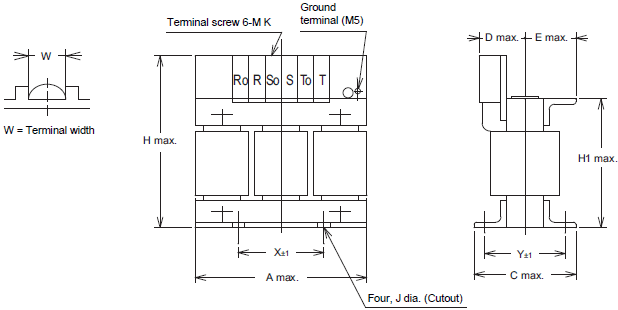 3G3MX2-V2 Dimensions 28 