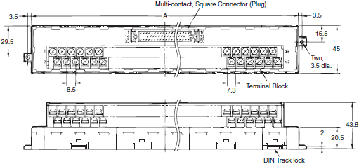 XW2B (Standard-type) Dimensions 9 