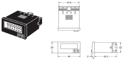 H7E[]-N Dimensions 6 