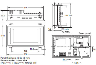 NT11 / NT21 Dimensions 7 