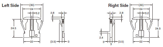 A7BS / A7BL Dimensions 10 