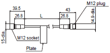 D6FZ-FGS Series Dimensions 9 