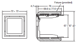 H7CC-R Dimensions 17 
