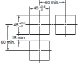 H7CC-R Dimensions 4 