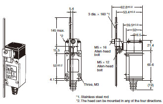 HL-5000 Dimensions 4 